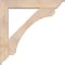 Ekena Millwork Legacy Traditional Smooth Bracket w/ Offset Brace, Douglas Fir, 7 1/2"W x 44"D x 44"H BKT0806X44X44LEC01SDF - alternate 2